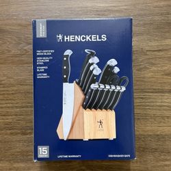 NEW HENCKELS International 15-Pc. Knife Set