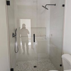 Walk-In Shower Tile Conversion Sale On Tiles And Glass Doors Installation Available For Both