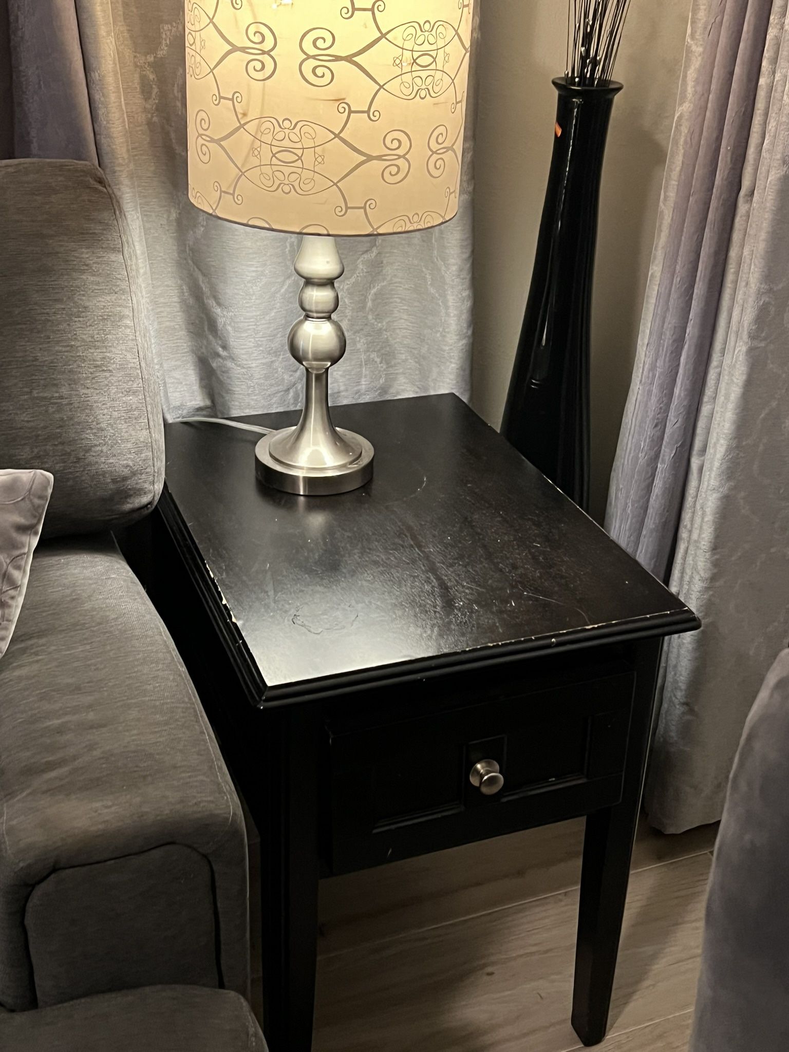 End Tables With Lamps