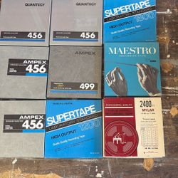 Studio Audio Recording Tapes