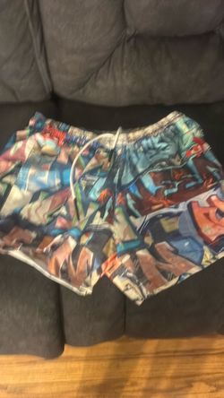 Off white swimming shorts size medium