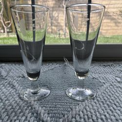 Princess House Pilsner Glasses