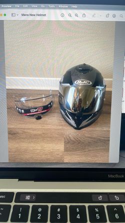 New HJC Motorcycle Helmet