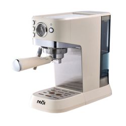 MOI 20 Bar Espresso Machine with Milk Frother Steam Wand - Compact Stainless Steel Espresso Coffee Maker - Expresso Machines for Home with 1.5L Remova