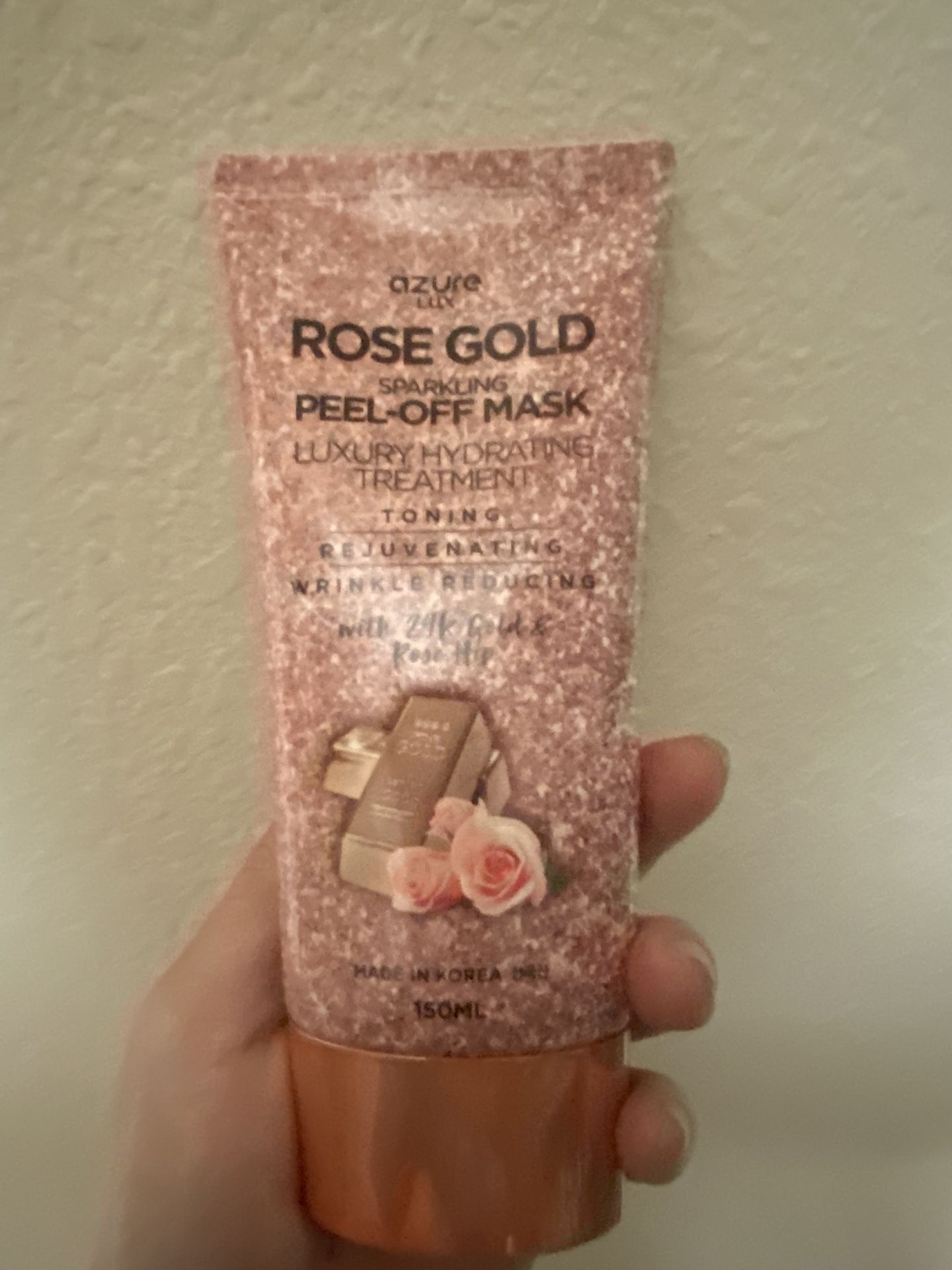 AZURE Rose Gold Hydrating Peel Off Face Mask