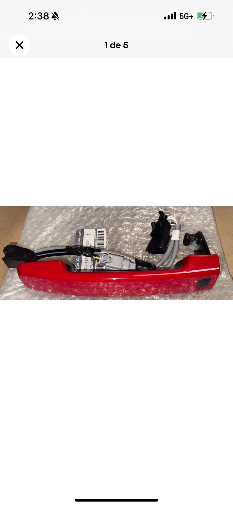 80606-JB65A Nissan OEM Genuine HANDLE ASSY-FRONT DOOR OUTSIDE,RH