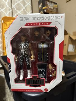 wwe ultimate edition dom mysterio dirty dominik mysterio wresting figure wrestling toy