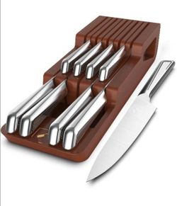 Brand new 10 Pieces Drawer Knife Set with the wooden knife block
Brand new
Pick up from Sammamish
Cash
Knife set with block includes:
1* 8" C