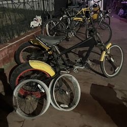 “Jesse James” 3 wheel chopper tricycle