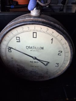 Chatillon ISO-Seal Type-4700 Hanging Scale  $100 obo