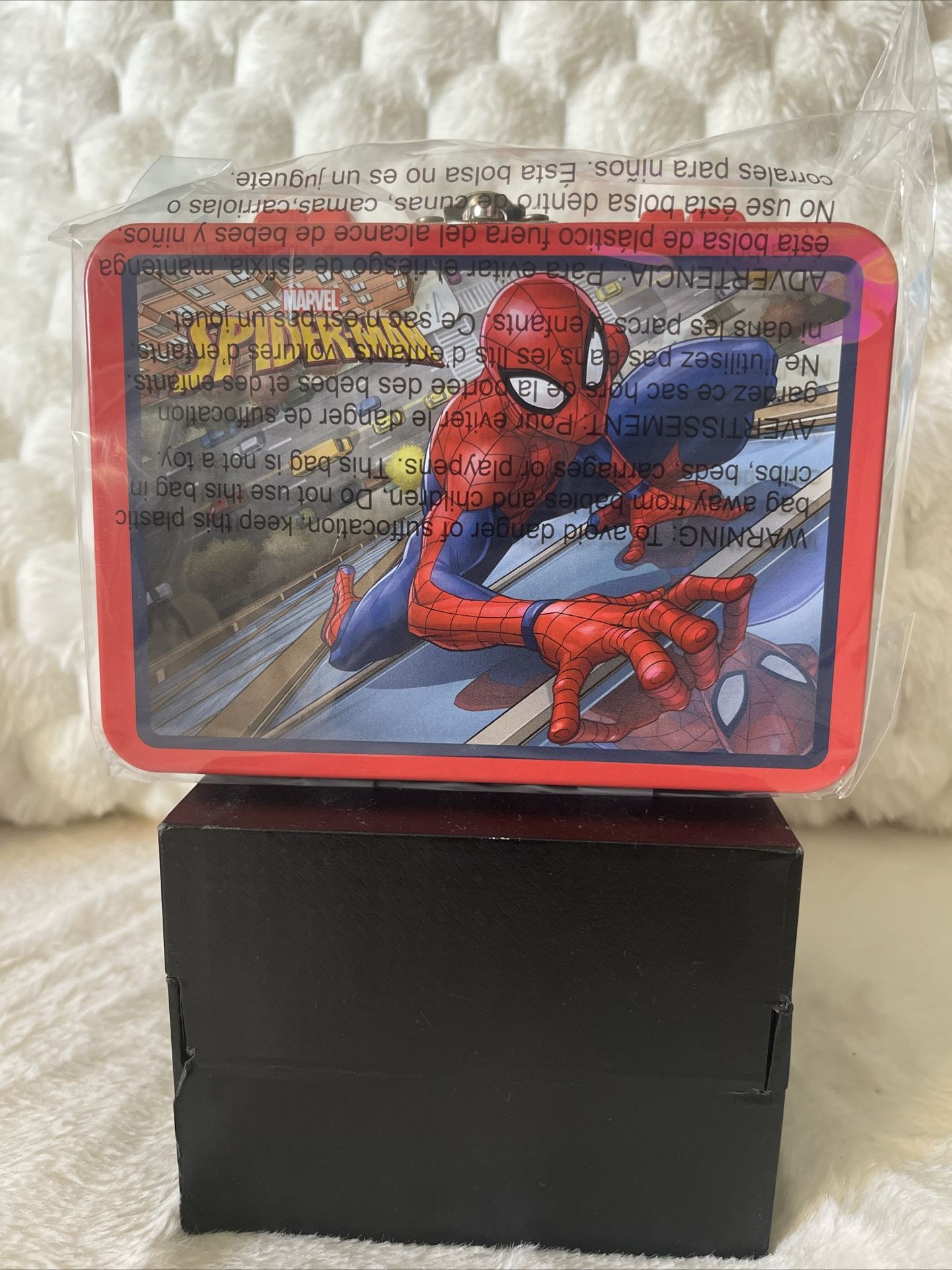 Spider Man Tin Mini Lunch Box Tote