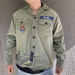 Polo By Ralph Lauren Mens Jacket Peace And Love Men Size Large