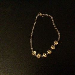 Sterling Silver Citrine Bracelet