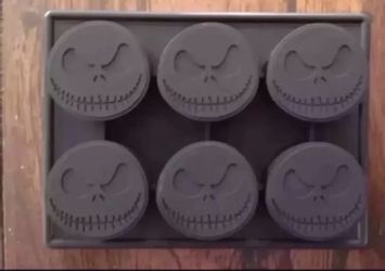 New Jack Skellington Candy Chocolate Silicone Mold 