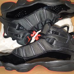 Jordan 6 Rings Infrared Sneakers - 9.5 - Like New With Box