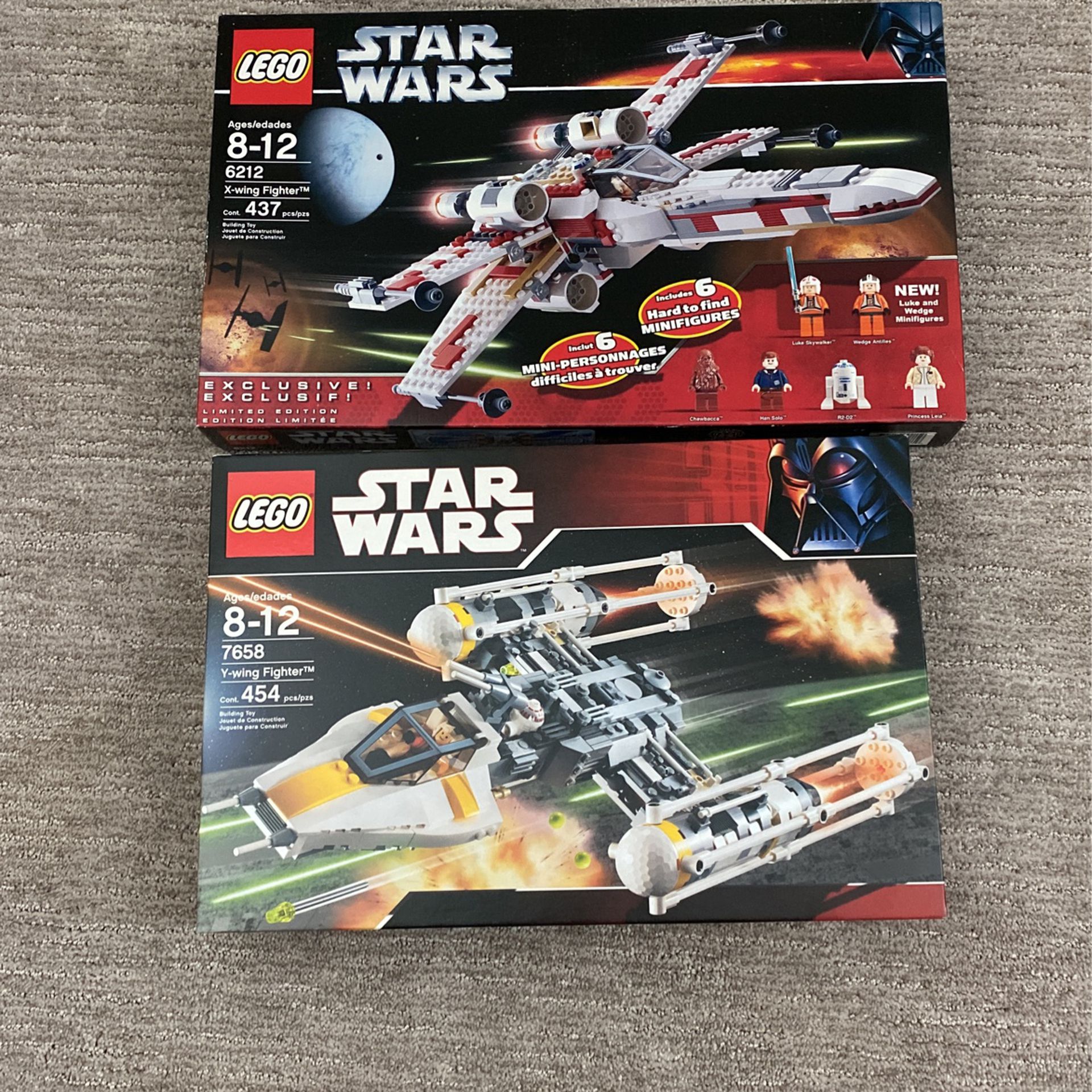 Lego Star Wars X-Wing And Y-Wing Lego 6212 & Lego 7658 for Sale in El CA -
