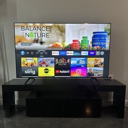 63 inch black TV stand