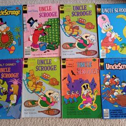 Uncle Scrooge Comic Books From The 70s