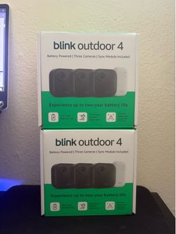 Blink Outdoor 4 Wireless 3 Camera Security System