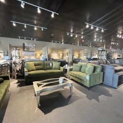 Green Sofa And Loveseat