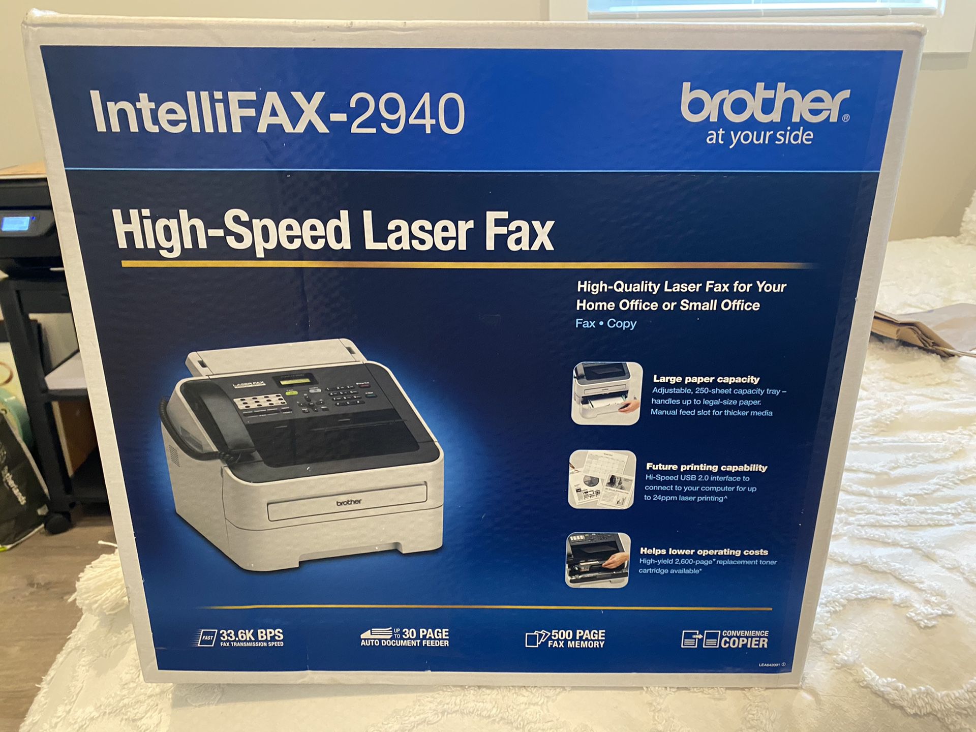 FREE! High speed laser printer/fax