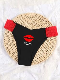 Fathers Day kiss Me Panty Size L