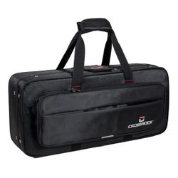 NEW In Box! Crossrock Lightweight Foam Case for Alto Saxophone | Oxford Exterior, Plush Interior, Backpack Strap