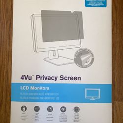 21.5” Computer Screen Protector  W/privacy Tint