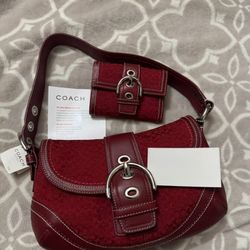 Coach Vintage Red Soho