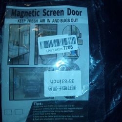 Hevy Duty Magic Screen Door 