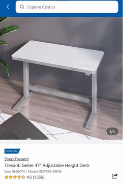 Tresanti Adjustable Height Desk