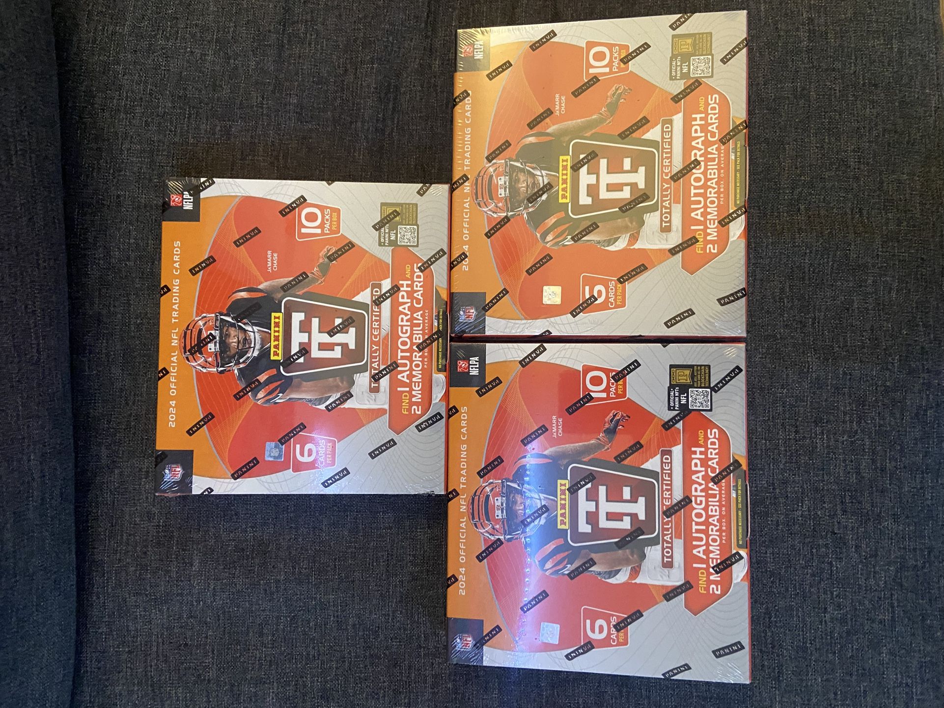 2024 Panini NFL Totally Certified Football Trading Card Premium Box