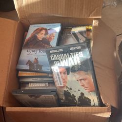 Box Full Of DVDs 