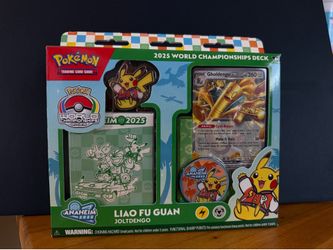 2025 Pokémon championship deck