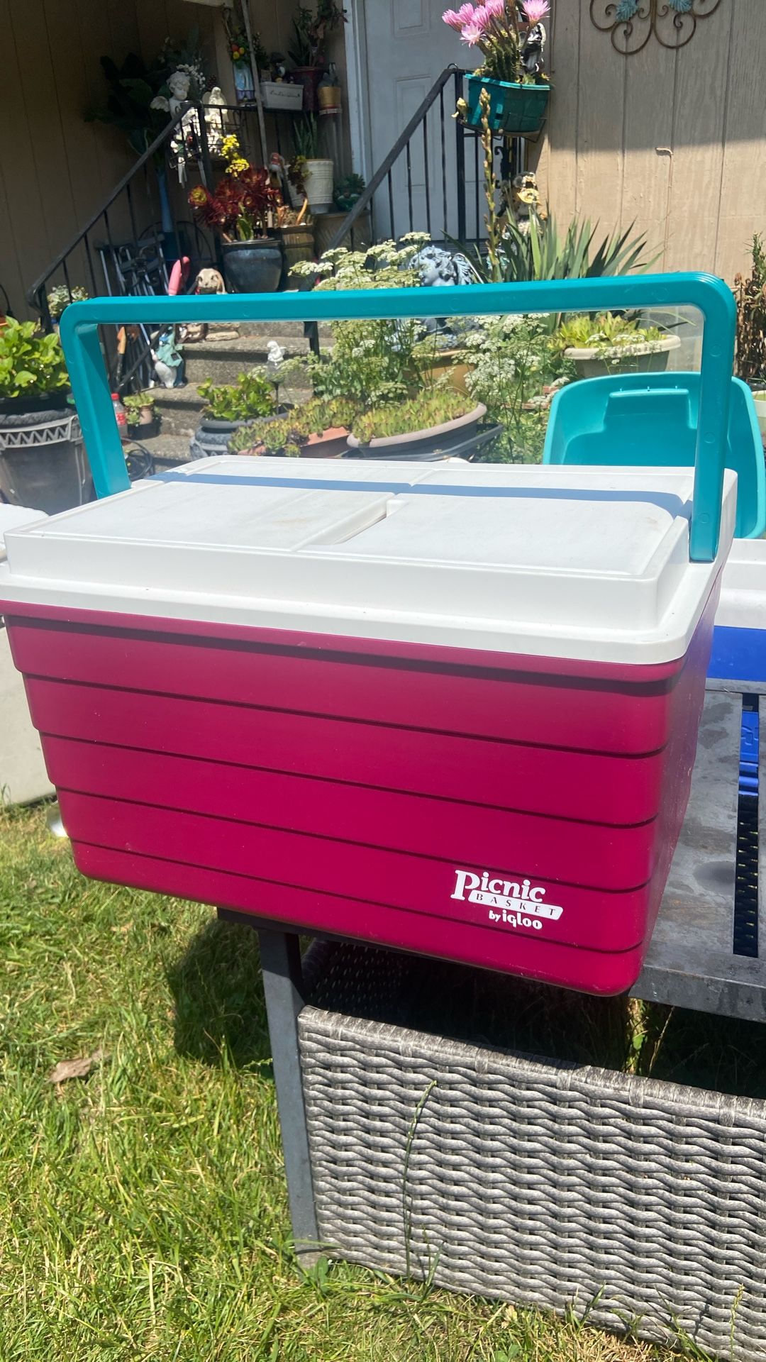 Picnic Cooler Basket Price 14$. Pick Up. E. 72. and. Grandview. E. Tacoma