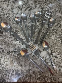 Spoon and forks