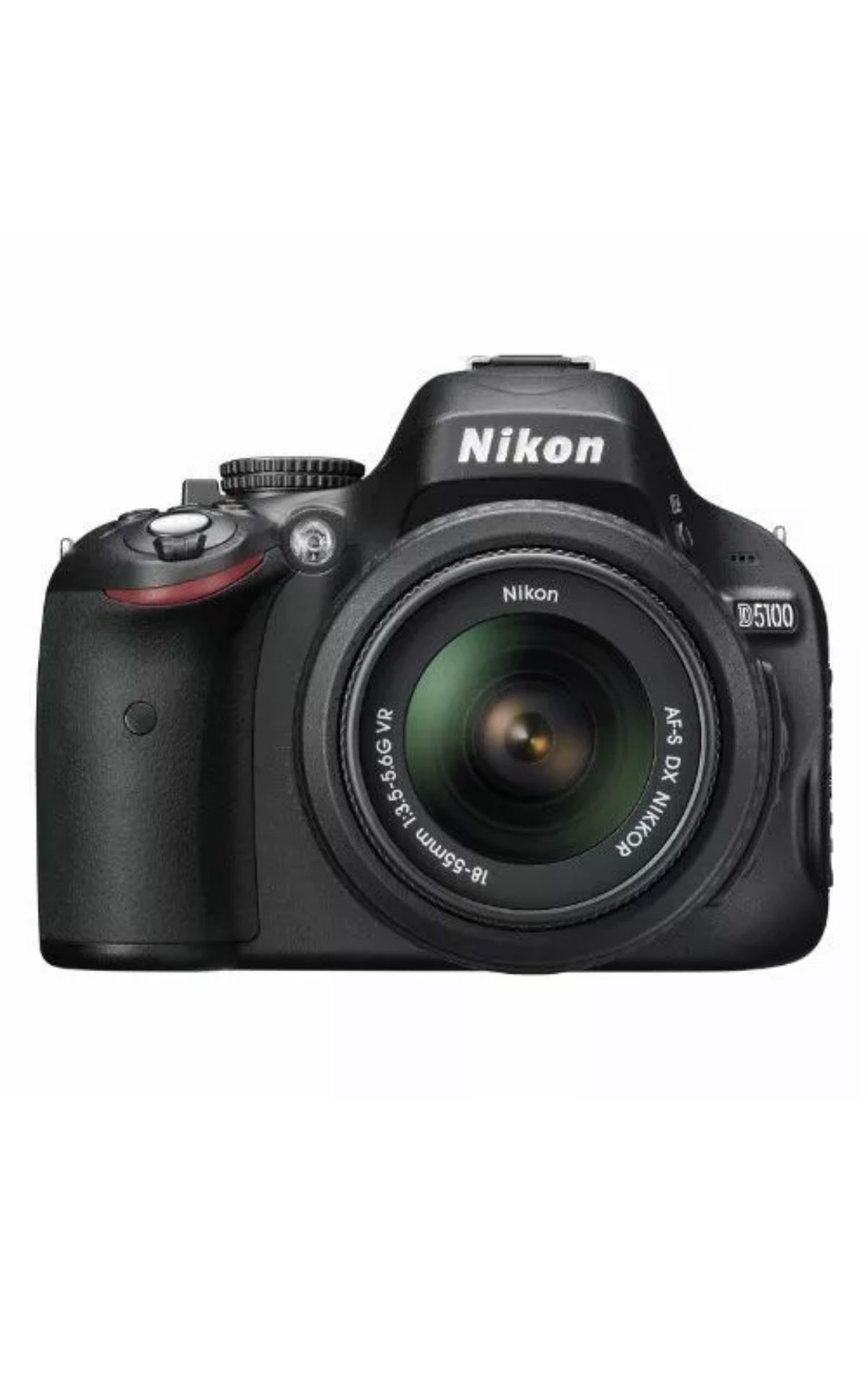 Nikon D5100 with AF-S 18-55mm f/3.5-5.6 VR