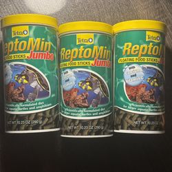 Three Tetra ReptoMin Jumbo