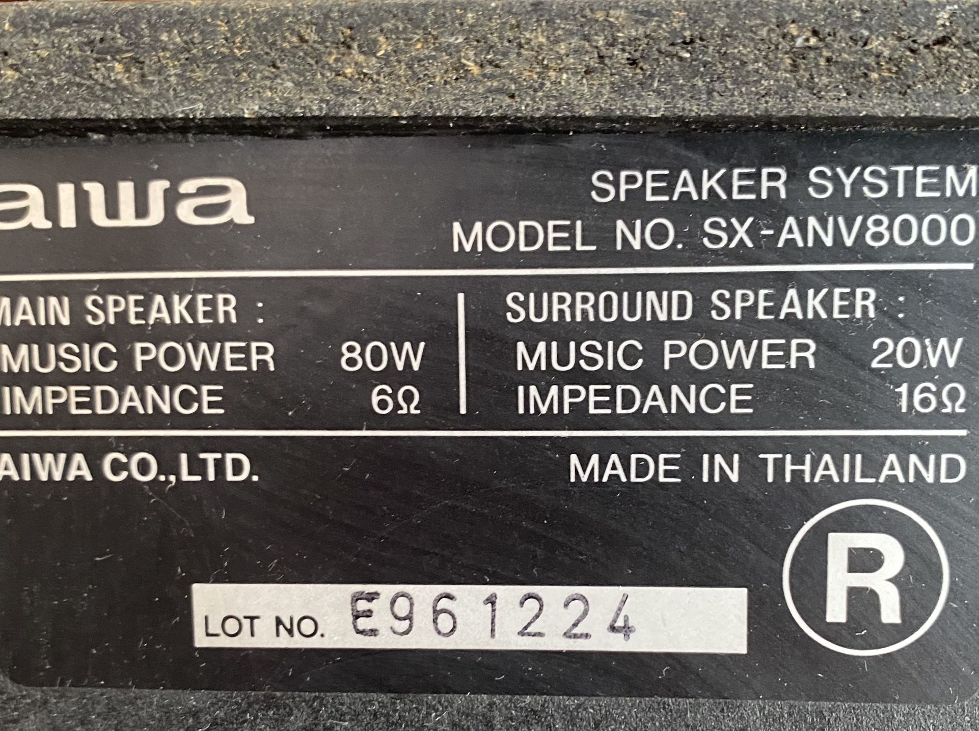 AIWA NSX-V8000 for Sale in Middlebury, CT - OfferUp