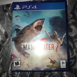 PS4 Man Eater Like New Condition 