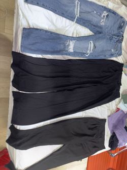 Dress pants and jeans