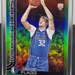 2025-26 Topps - Cooper Flagg #201 Green Holofoil /99 (RC)