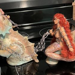 Mermaid And Sea Serpent