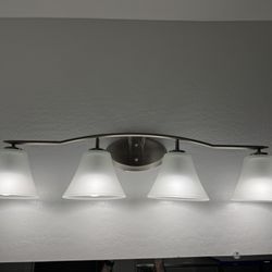Vanity Lights 4 Sets Satin