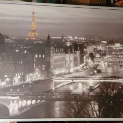 Paris Eiffel Tower Art