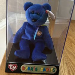 Beanie baby Clubby With Case