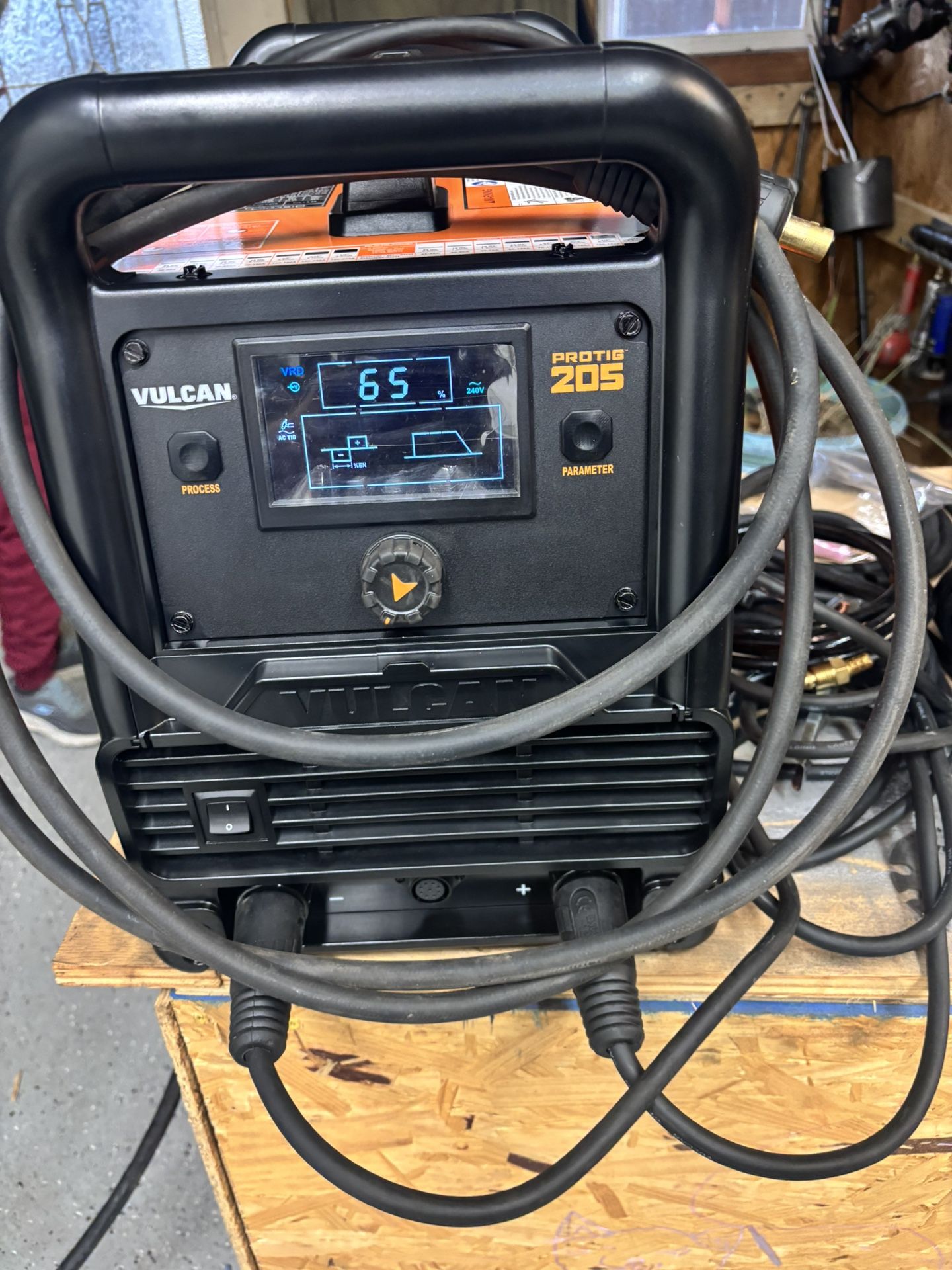 VULCAN ProTIG™ 205 Industrial Welder with 120/240V Input