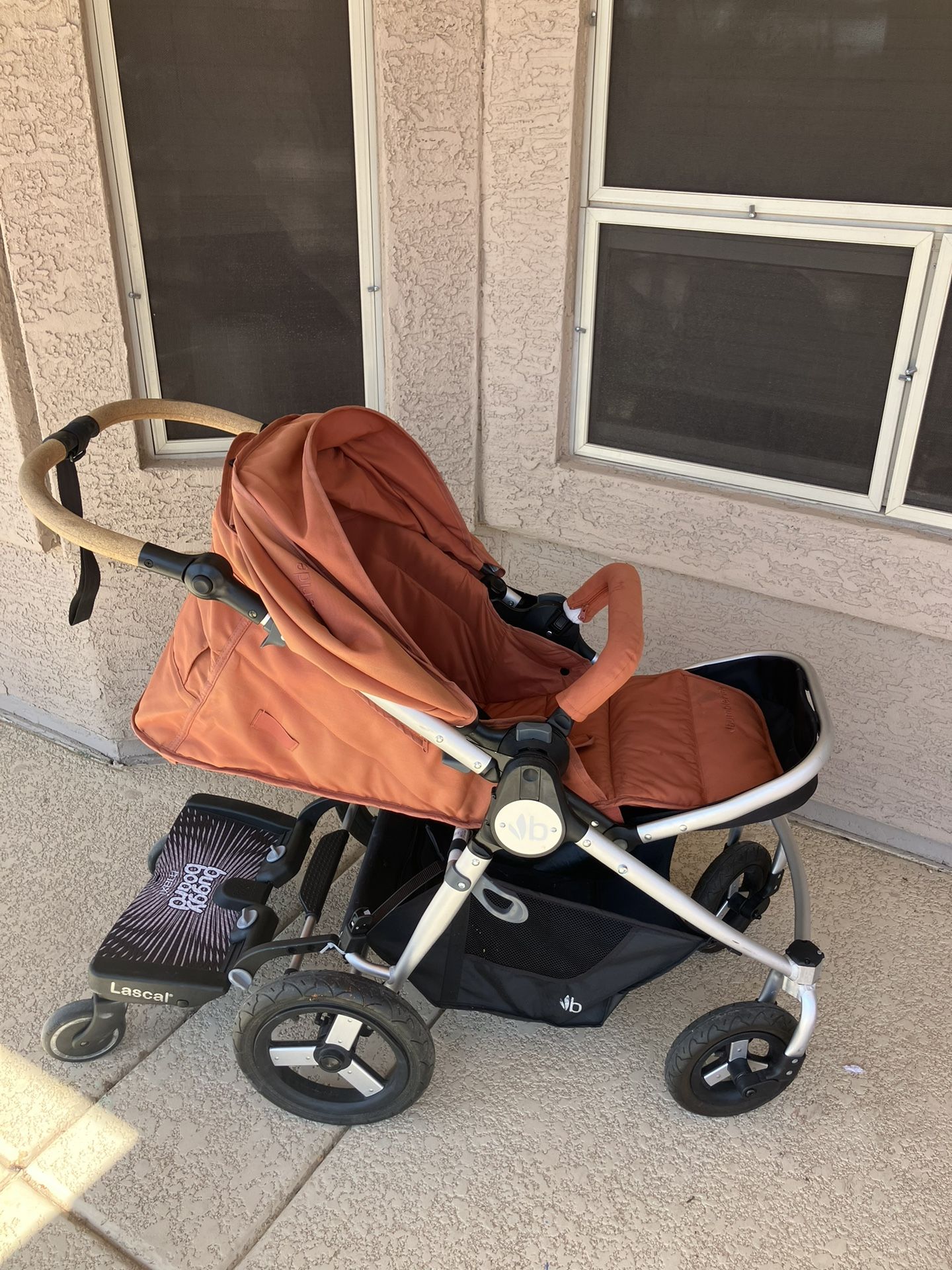 Bumbleride Era Stroller with ride along Buggy Board
