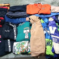 Boys Designer Clothes - Sizes S & M - Adidas, Nike, Jordan, Champion