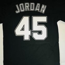 Michael Jordan Jersey Baseball White Sox Barons Concord New 